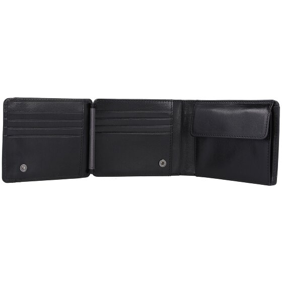 Braun Büffel Portafoglio Country RFID in pelle 12 cm