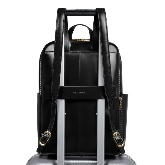 Piquadro Blue Square Zaino da giorno Protezione RFID Pelle 37 cm Scomparto per laptop