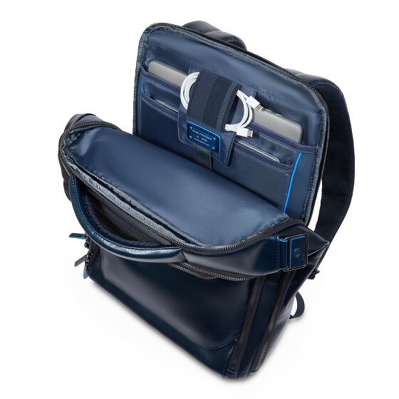 Piquadro Blue Square Zaino da giorno Pelle 42 cm Scomparto per laptop