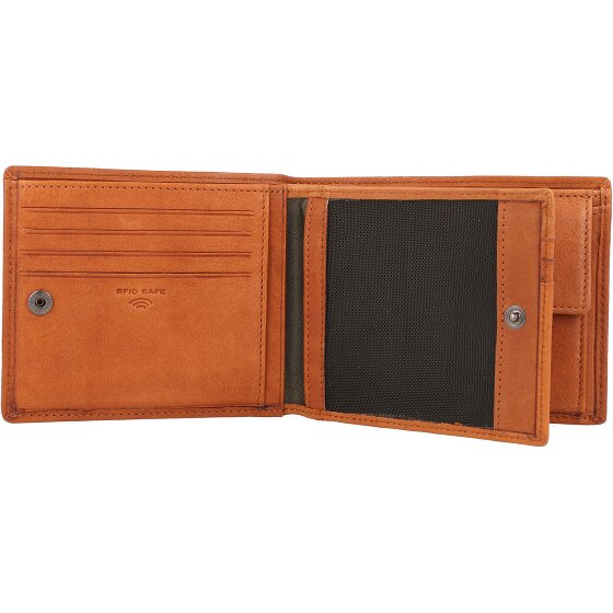 Strellson Blackwall Myles Portafoglio Protezione RFID Pelle 12 cm