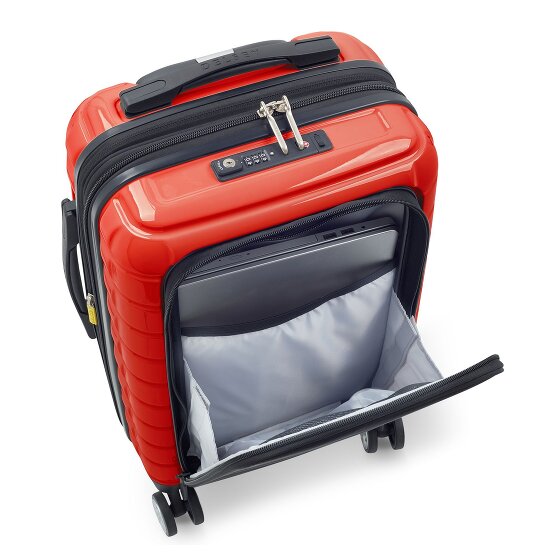 Delsey Paris Shadow 5.0 Trolley da cabina a 4 ruote Scomparto per laptop da 55 cm con piega a espansione