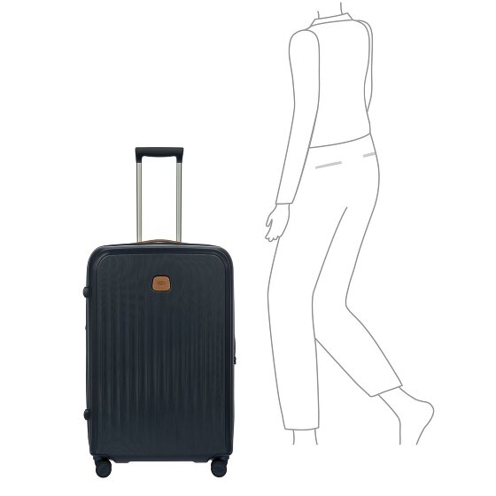 Bric's Taormina 4 ruote Carrello 75 cm con piega di espansione