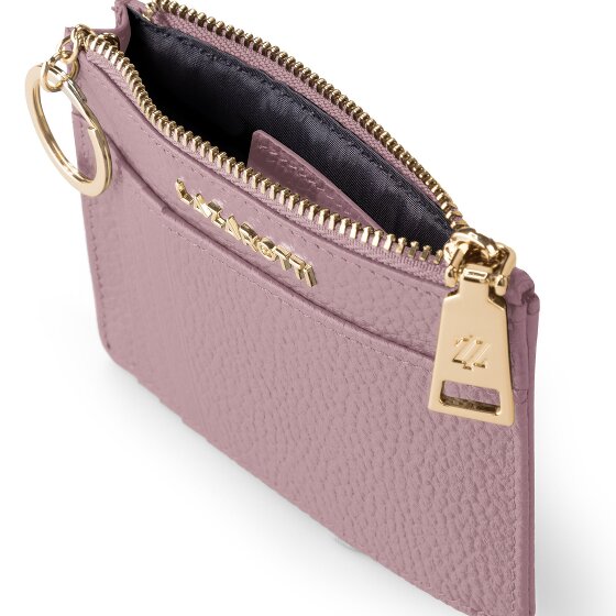 Lazarotti Bologna Portachiavi in pelle Portacarte in pelle 11,5 cm con scomparto per air tag