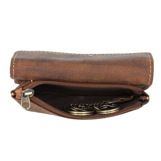 Greenburry Portachiavi vintage in pelle 12 cm