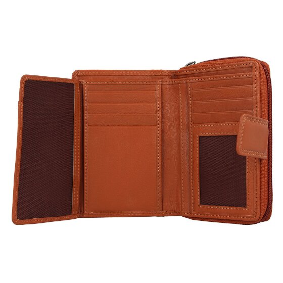 mano Donna Giulia Portafoglio Vera Pelle 13 cm