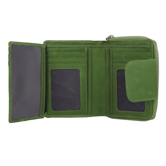 Jack Kinsky Aruba Portafoglio Vera Pelle 14 cm