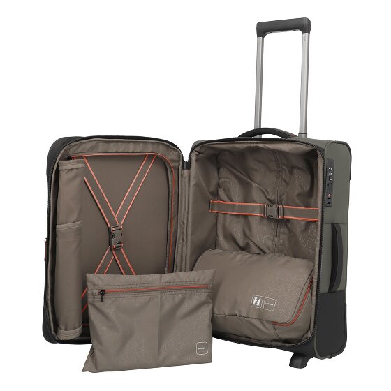 Travelite Crosslite 5.0 2 ruote Carrello della cabina 54 cm