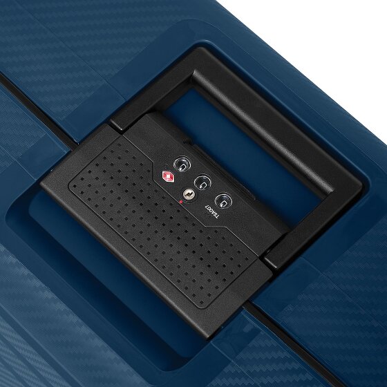 Redolz Set di valigie Essentials 15 a 4 ruote 3 pezzi con chiusura a tre punti