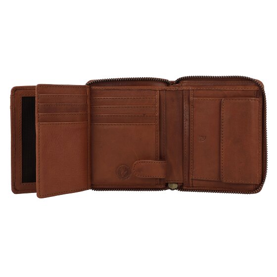 Greenburry Colombiana Portafoglio Protezione RFID Pelle 10.5 cm