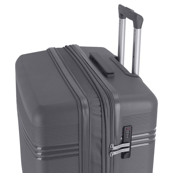 Gabol Saori 4 ruote Carrello M 66 cm con piega di espansione