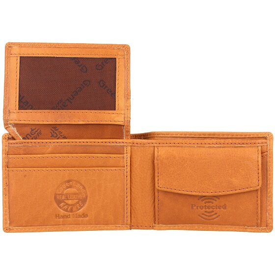 Greenland Nature GreenLand NATURE Portafoglio Protezione RFID Pelle 10 cm