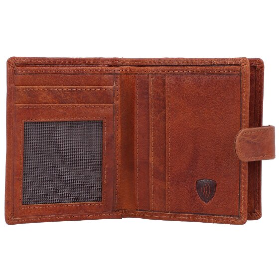 Spikes & Sparrow Portafoglio RFID in pelle 8 cm