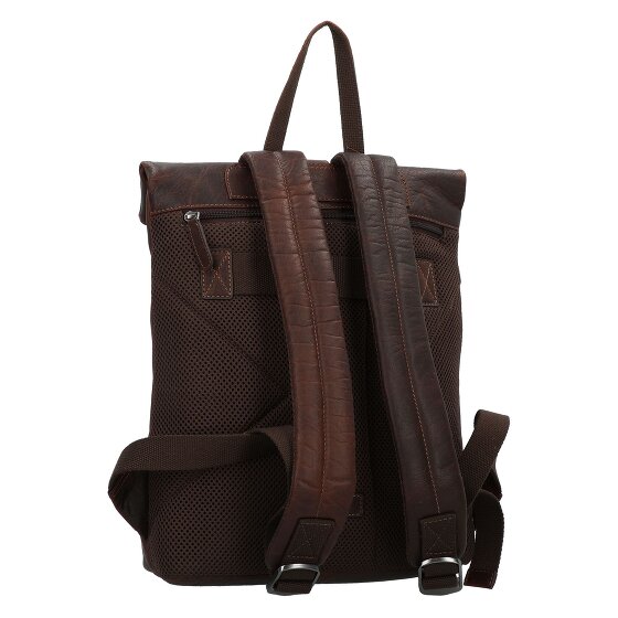 Jack Kinsky Porto Zaino da giorno Pelle 37 cm Scomparto per laptop
