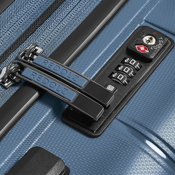 Redolz Essentials 11 4 ruote Set di valigie 3 pezzi con piega di espansione