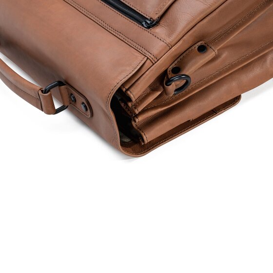 Farmhood Nashville Cartella XXL 3 scomparti in pelle 39 cm