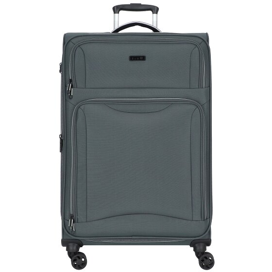 d&n Travel Line 9204 4 ruote Carrello L 76 cm con piega di espansione