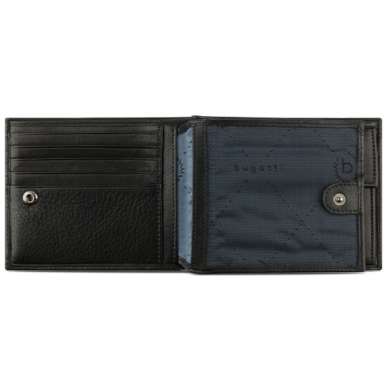 bugatti Nome Portafoglio Protezione RFID Pelle 12 cm
