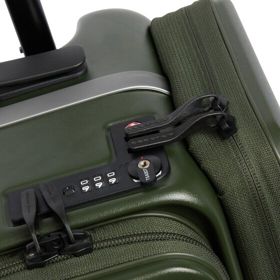Piquadro PQ-Light 4 ruote Trolley cabina 55 cm Vano porta PC