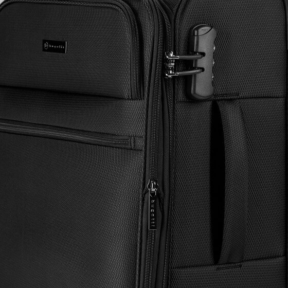 bugatti Valencia Soft 4 ruote Carrello L 75 cm con piega di espansione