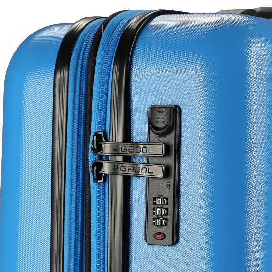 Gabol Future Plus 4 ruote Carrello della cabina 55 cm con piega di espansione