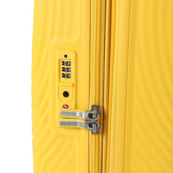 American Tourister Mickey Magic 4 ruote Carrello della cabina 55 cm con piega di espansione