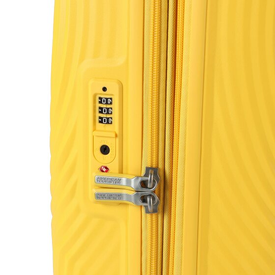 American Tourister Mickey Magic 4 ruote Carrello della cabina 55 cm con piega di espansione