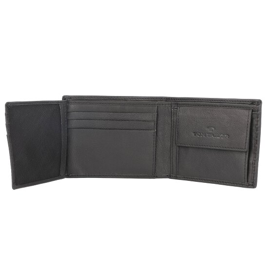 Tom Tailor Portafoglio Kai RFID in pelle 10 cm