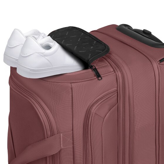 Redolz Duffle Essentials Borsa da viaggio a 2 ruote 55 cm M con patta di espansione