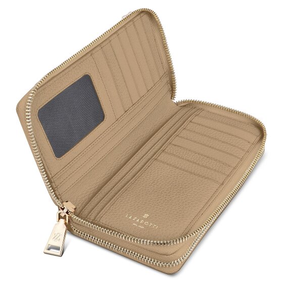 Lazarotti Bologna Leather Portafoglio Protezione RFID Pelle 20 cm