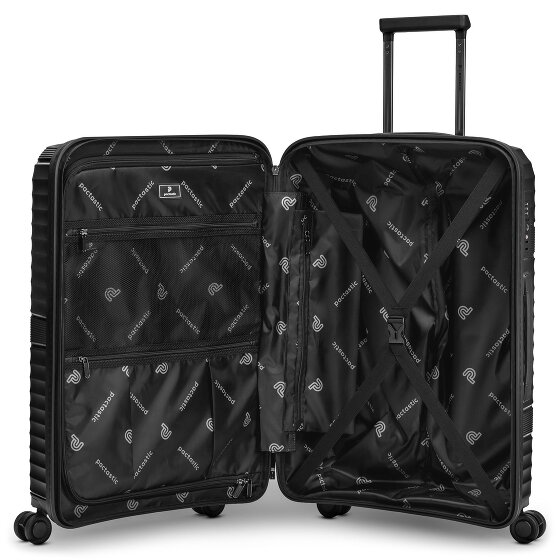 Pactastic Collection 02 THE THREE SET 4 ruote Set di valigie 3 pezzi