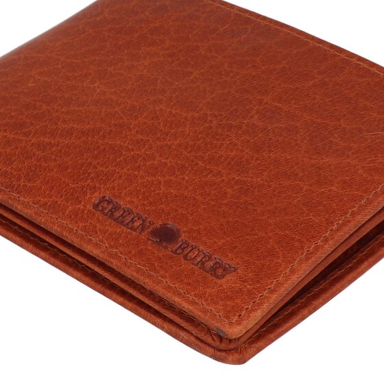 Greenburry House of Norway Portafoglio Protezione RFID Pelle 12 cm