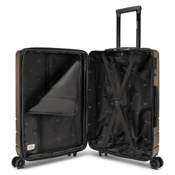 camel active Hanoi 4 ruote Carrello M 65 cm con piega di espansione