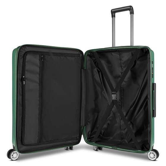 Bric's Cervia 2.0 4 ruote Carrello della cabina 77 cm Scomparto per laptop con piega di espansione Bric's Cervia 2.0 4 ruote Carrello della cabina 77 cm Scomparto per laptop con piega di espansione