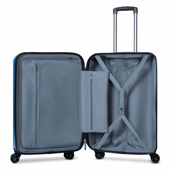 bugatti Valencia 4 ruote Set di valigie 3 pezzi