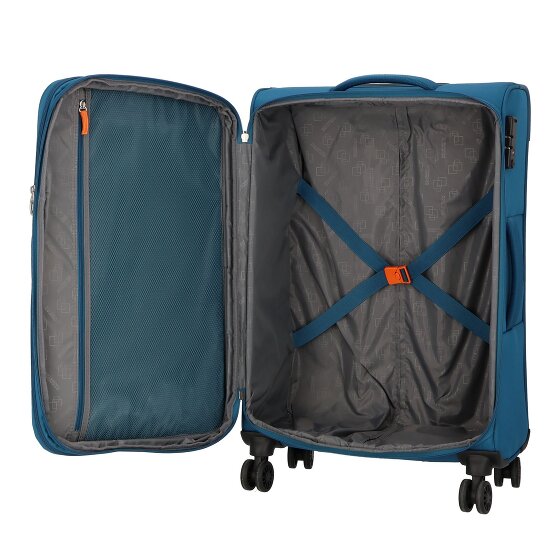 American Tourister Blazing Ride 4 ruote Set di valigie 3 pezzi con piega di espansione