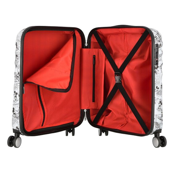 American Tourister Wavebreaker Disney 4 ruote Carrello della cabina 55 cm