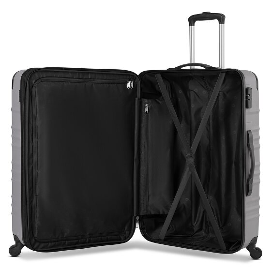 Wenger Amplar Evo 4 ruote Carrello L 75 cm con piega di espansione