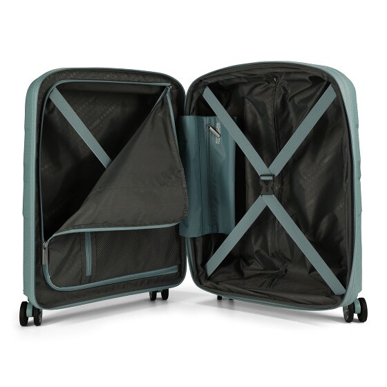 American Tourister Starvibe 4 ruote Carrello della cabina 55 cm con piega di espansione