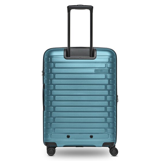 Pactastic Collection 04 THE MEDIUM + 4 ruote Carrello M 66 cm con piega di espansione