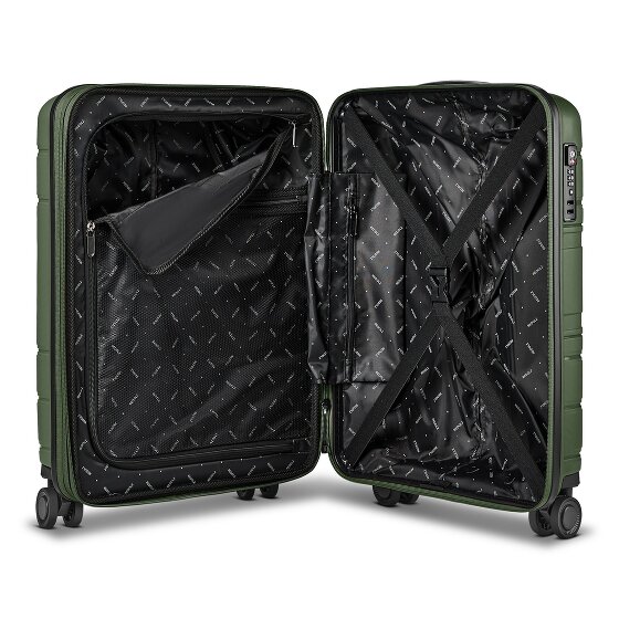 Redolz Essentials 11 4 ruote Trolley cabina 55 cm espandibile