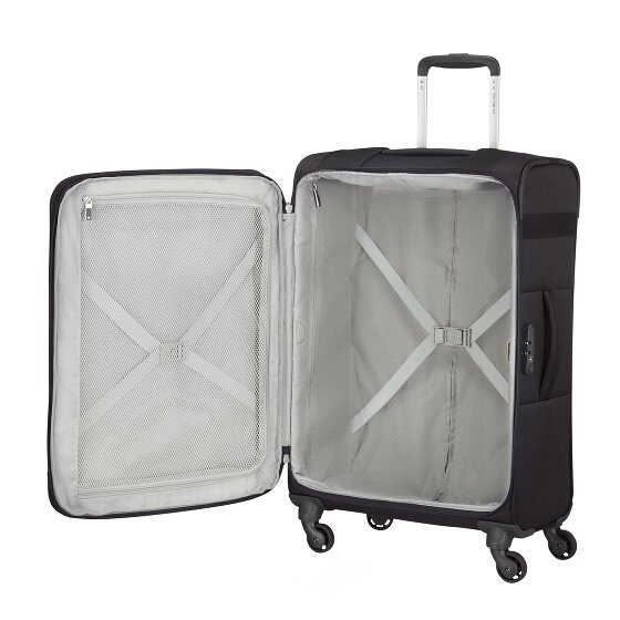 Samsonite Citybeat 4 ruote Carrello 66 cm con piega di espansione