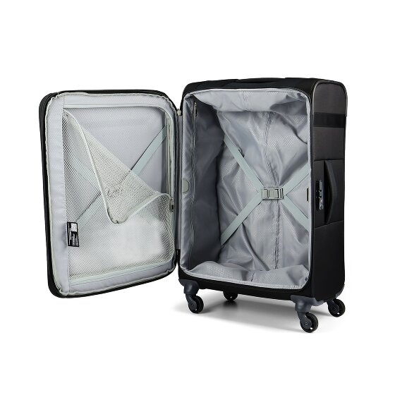 Samsonite Citybeat 4 ruote Carrello 66 cm con piega di espansione