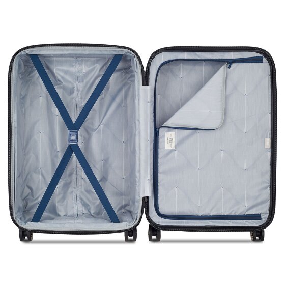 Delsey Paris Meteor 4 ruote Set di valigie 3 pezzi con piega di espansione