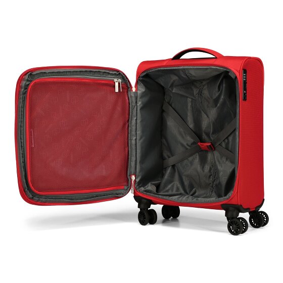 American Tourister Cloudrider 4 ruote Carrello della cabina S 55 cm con piega di espansione