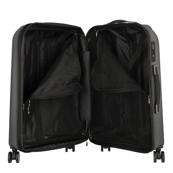 Polestream Moonrock 4 ruote Carrello M 69 cm con piega di espansione