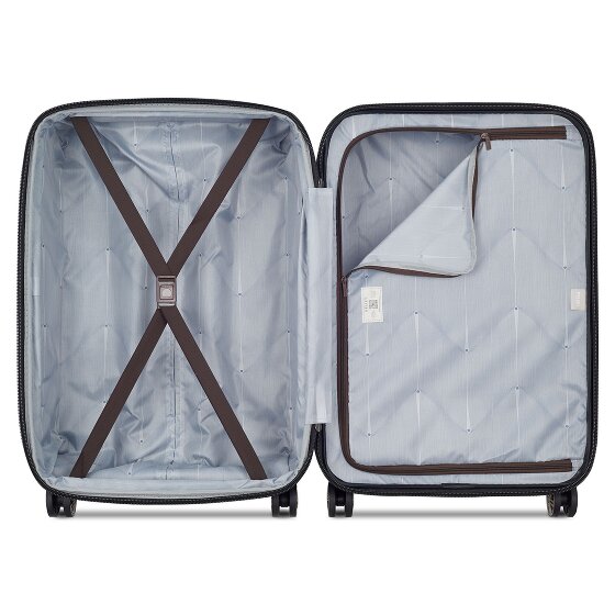 Delsey Paris Meteor 4 ruote Carrello 68 cm con piega di espansione