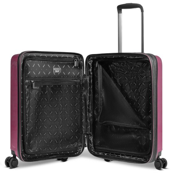Redolz Set di valigie Essentials 14 2 pezzi trolley da cabina con piega elastica + beauty case