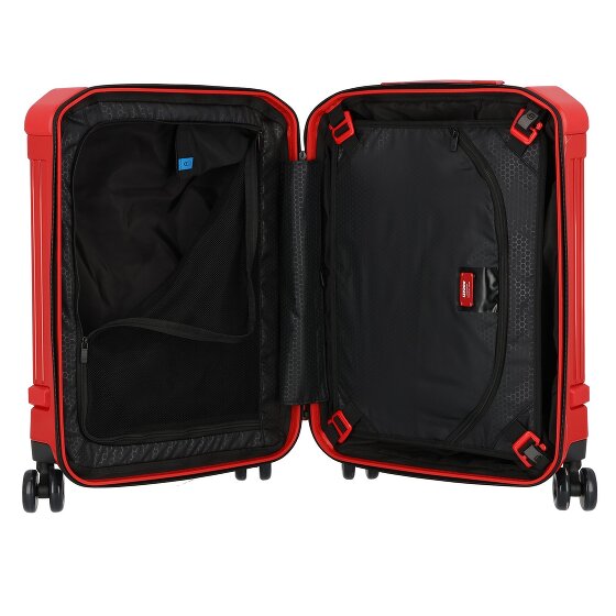 Piquadro Piquadro x Ducati 4 ruote Carrello della cabina 55 cm Piquadro Piquadro x Ducati 4 ruote Carrello della cabina 55 cm