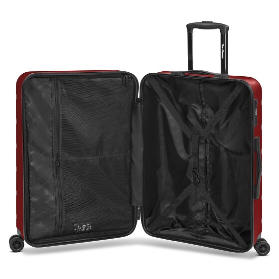 Tonino Lamborghini Bologna 4 ruote Set di valigie 3 pezzi