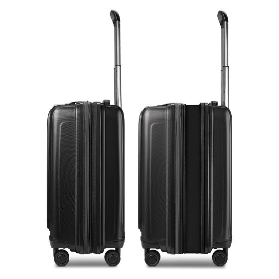 Redolz Set di valigie Essentials 14 2 pezzi trolley da cabina con piega elastica + beauty case